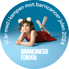 Meriti är med i kampen mot barncancer